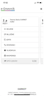 e-Dnevnik android App screenshot 10